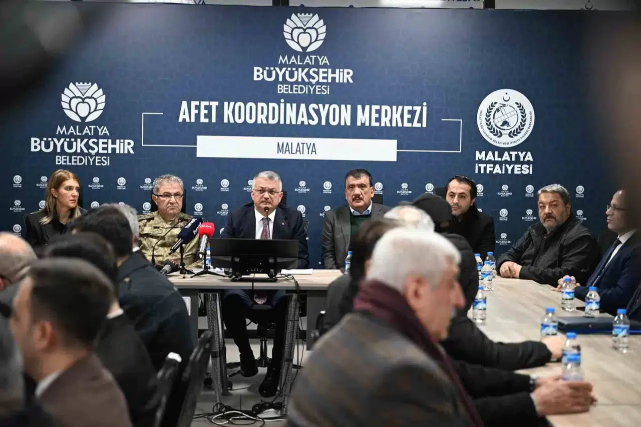 Malatya’da Afet Uyum Toplantısı Saat 04.17’de Toplandı