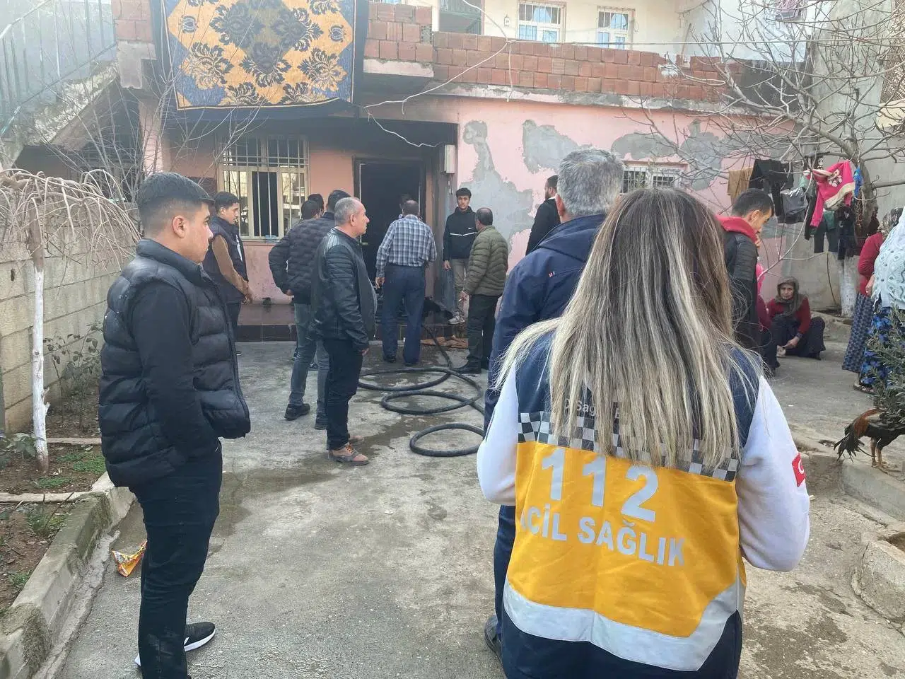 Meskende Çıkan Yangın Korkuttu