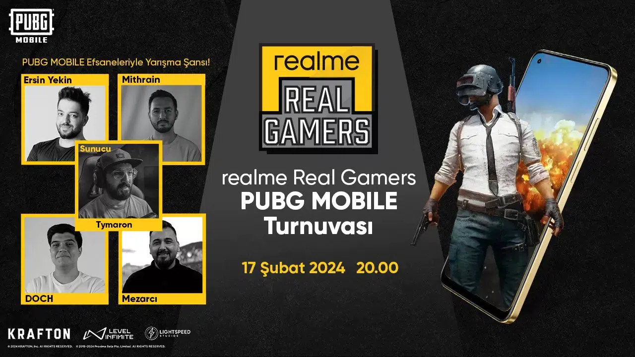 Realme ’Pubg Mobile Turnuvası’ Başlıyor