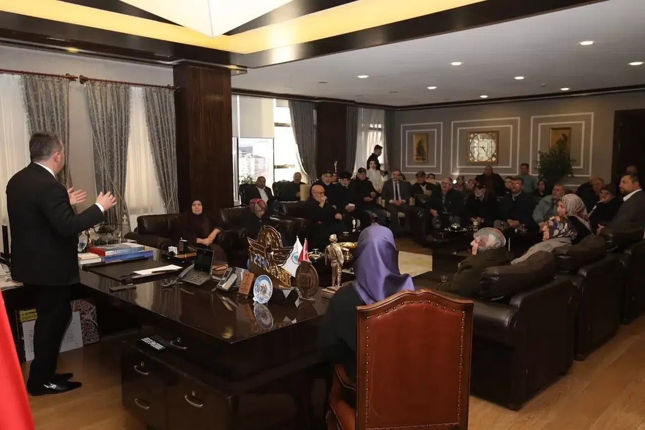 Şehit Yakınları ve Gazilerden Pursaklar Belediye Lideri Çetin’e Ziyaret
