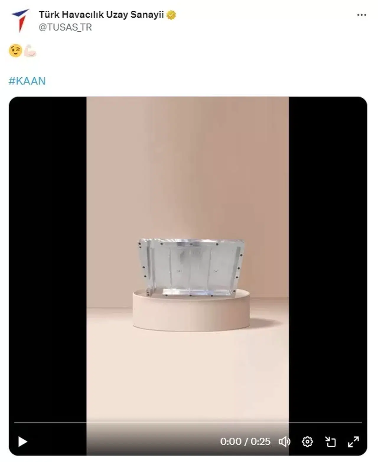 Tusaş’tan “Kalorifer Petekli” Gönderme