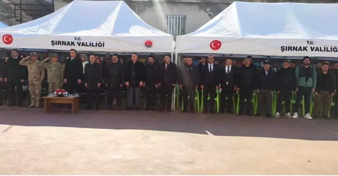 Uludere’de 37 Yıl Evvel Şehit Edilen 14 Vatandaş Anıldı