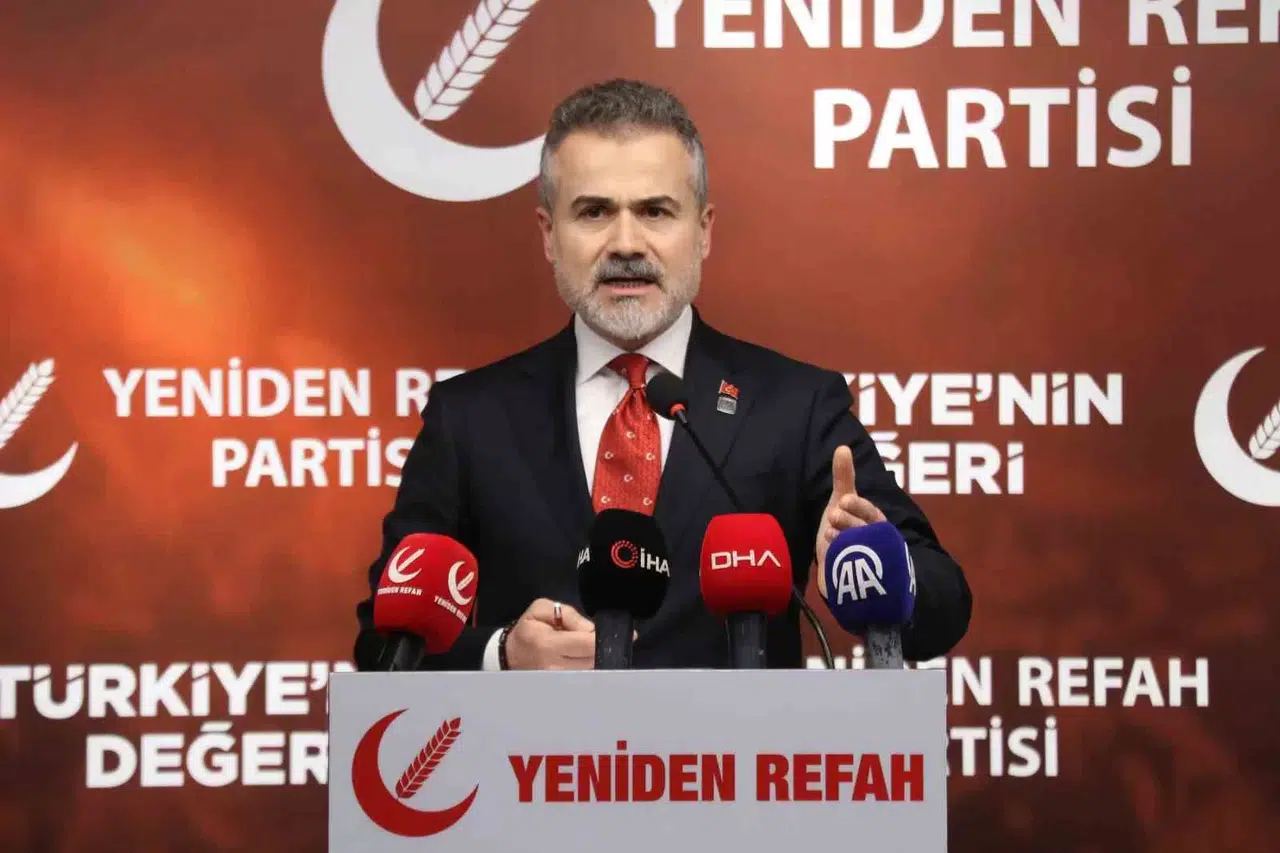 Yine Refah Partisi Genel Lider Yardımcısı Kılıç: “Alternatif Refah Partisi’nin Büyükşehir Belediye Lider Adayı Suat Kılıç’tır"