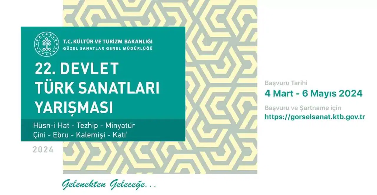 Devlet Türk Sanatları Yarışması’nın 22’ncisi Başlıyor
