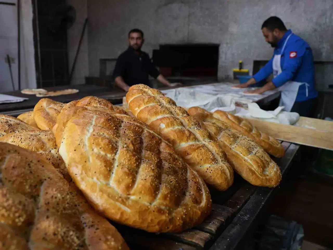 Fırında Çalışan Personellerin Şiddetli Ramazan Mesaisi