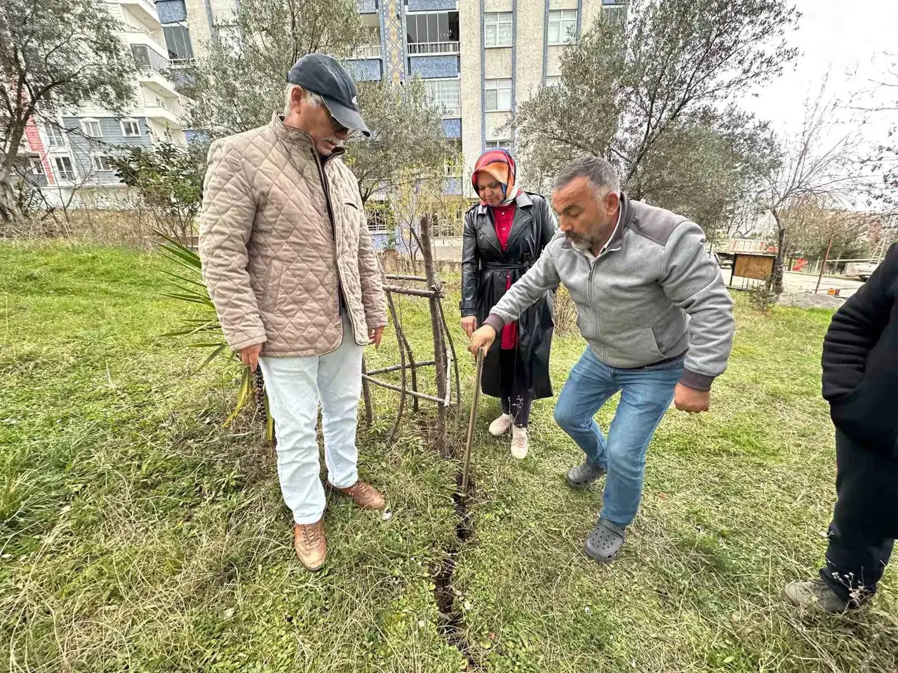 İnşaat Temel Hafriyatında Huzursuz Eden Manzara