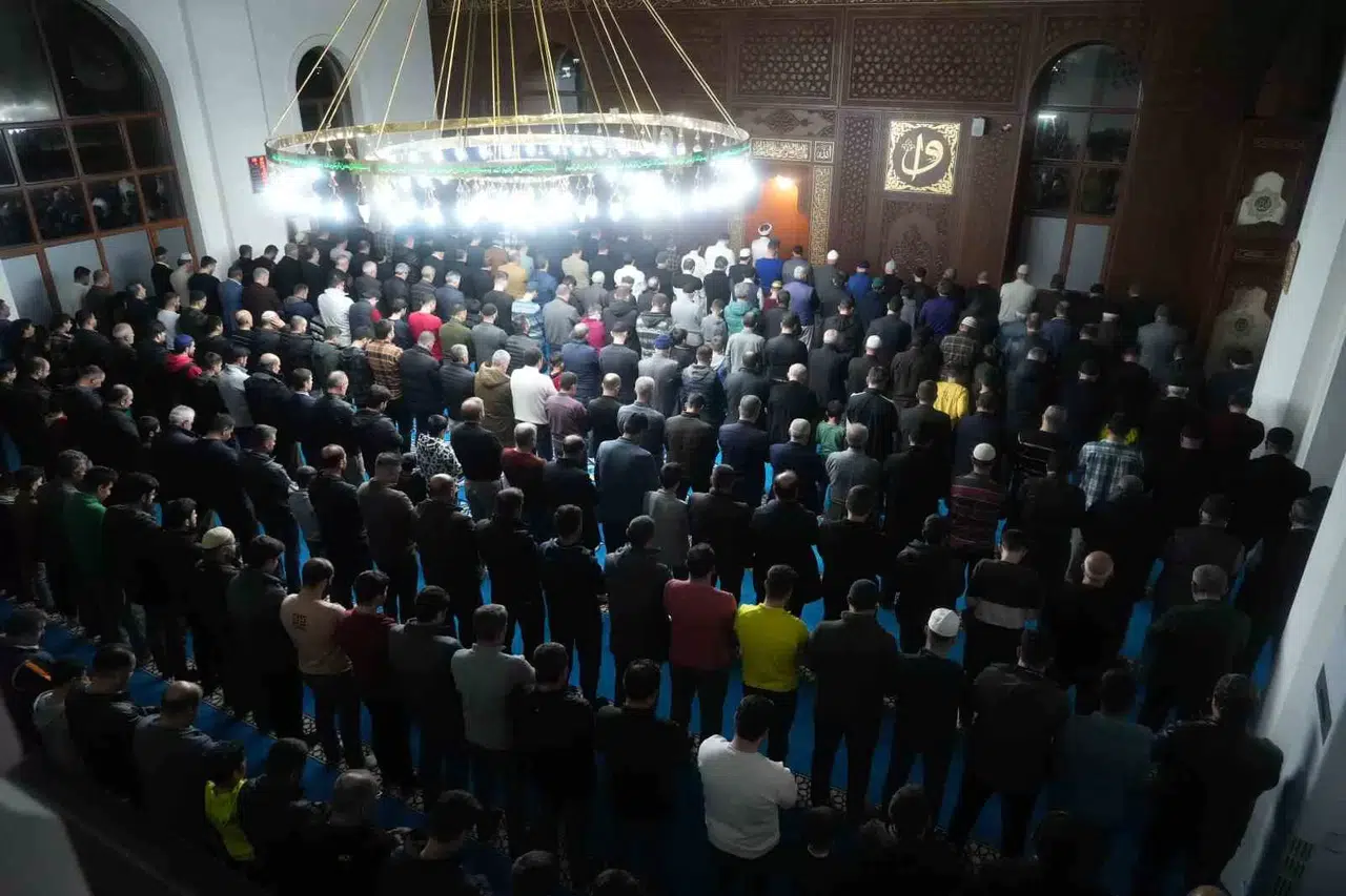 Muş’ta Birinci Teravih Namazı Kılındı