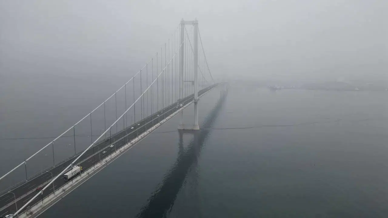 Osmangazi Köprüsü Siste de Hoş