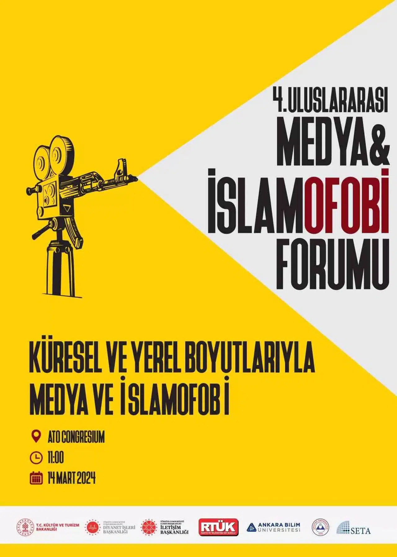 RTÜK’ün 4. Milletlerarası Medya ve İslamofobi Forumu’nun Ana Gündemi Gazze Olacak