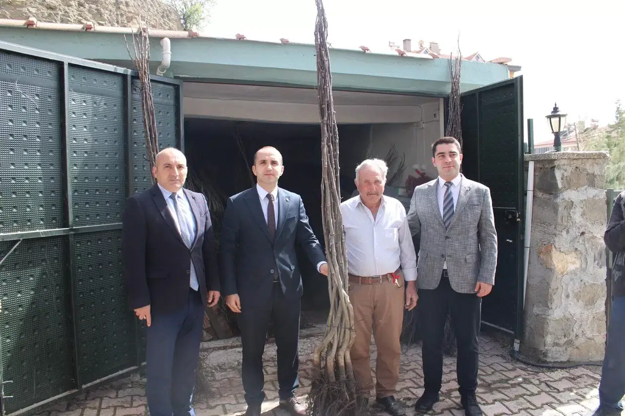 Çiftçilere 4 Bin 200 Ceviz Fidanı Dağıtıldı