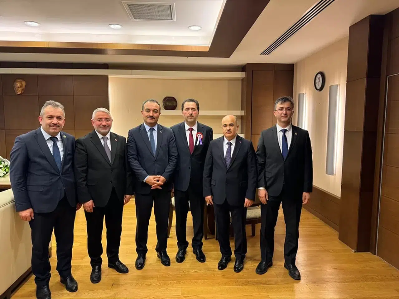Dağlı, Anayasa Mahkemesi Üyesi Çınar’ı Ziyaret Etti