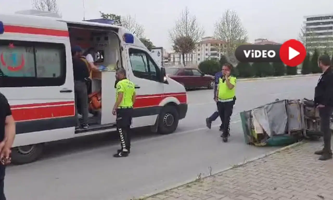 İnönü Caddesi’nde Kaza: Üç Yaralı
