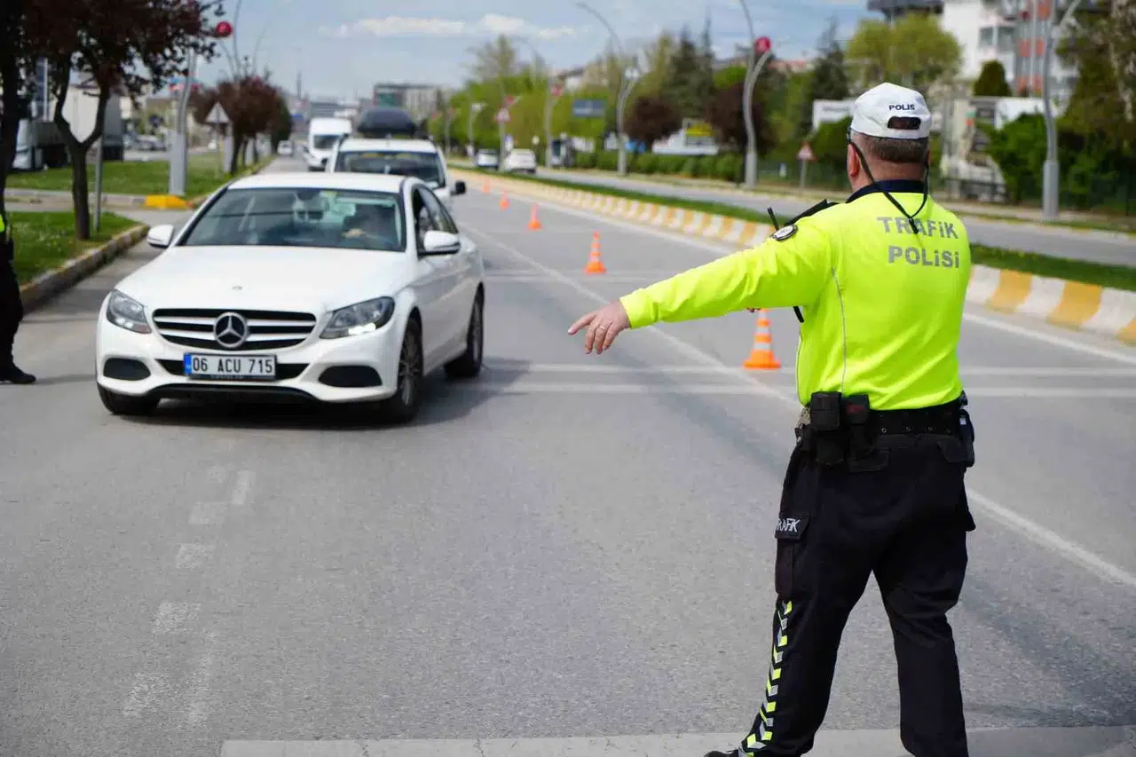 Bayram Öncesi Dron Dayanaklı Trafik Kontrolü