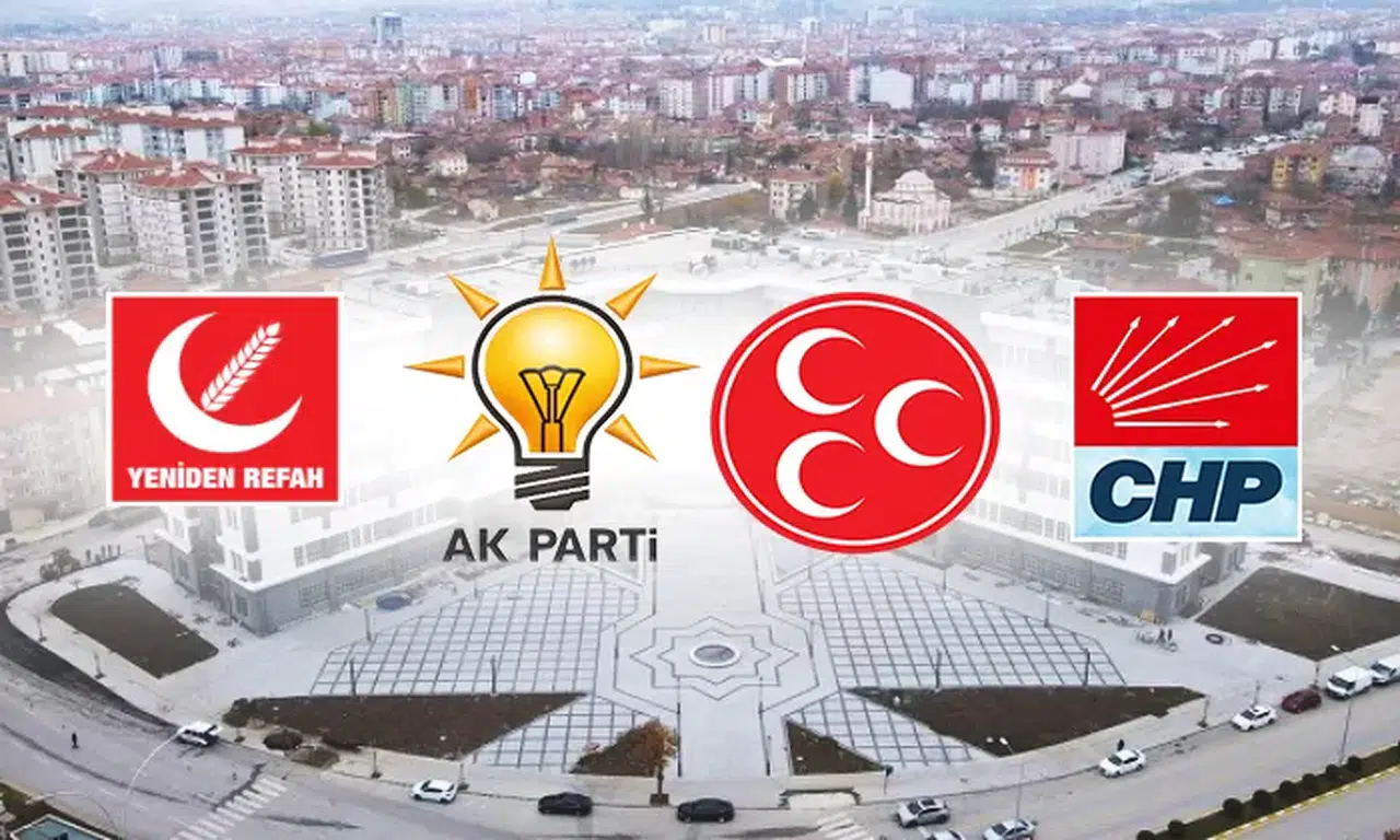 Belediye Meclisinde Dört Parti