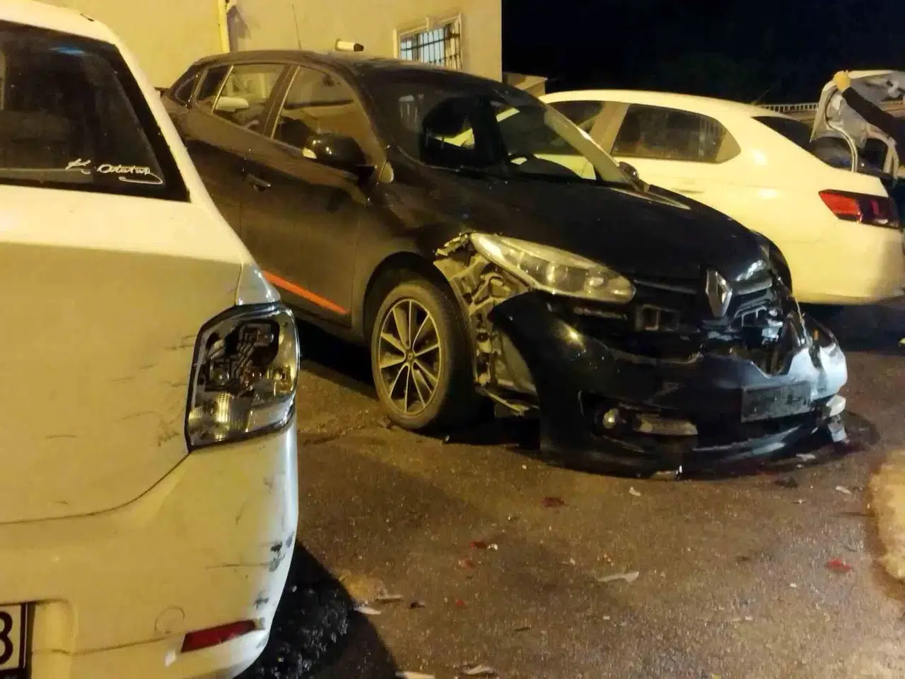 Frenleri Tutmayan Araba, 14 Aracı Biçti