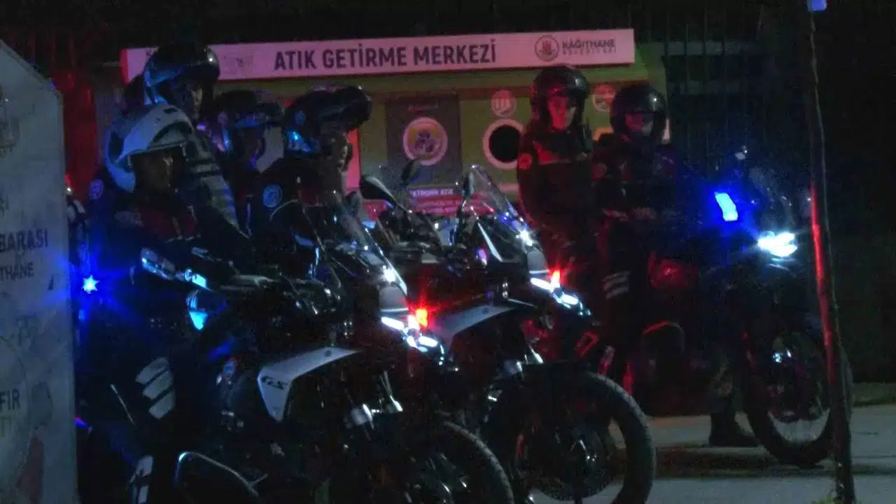 Kağıthane’de Geniş Çaplı Asayiş Kontrolü Gerçekleştirildi