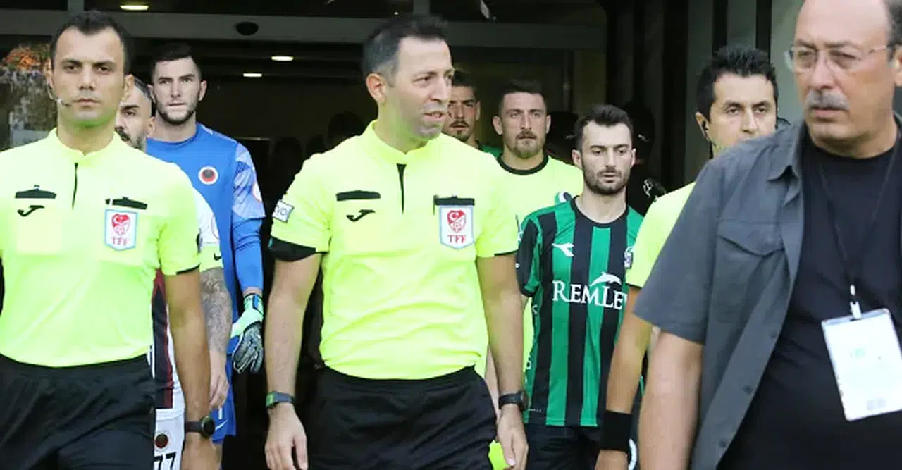 Maçın Hakemi Samsun’dan
