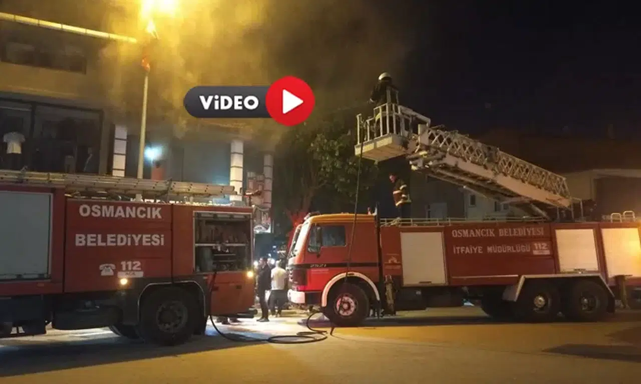 Köftecide Çıkan Yangın Korkuttu