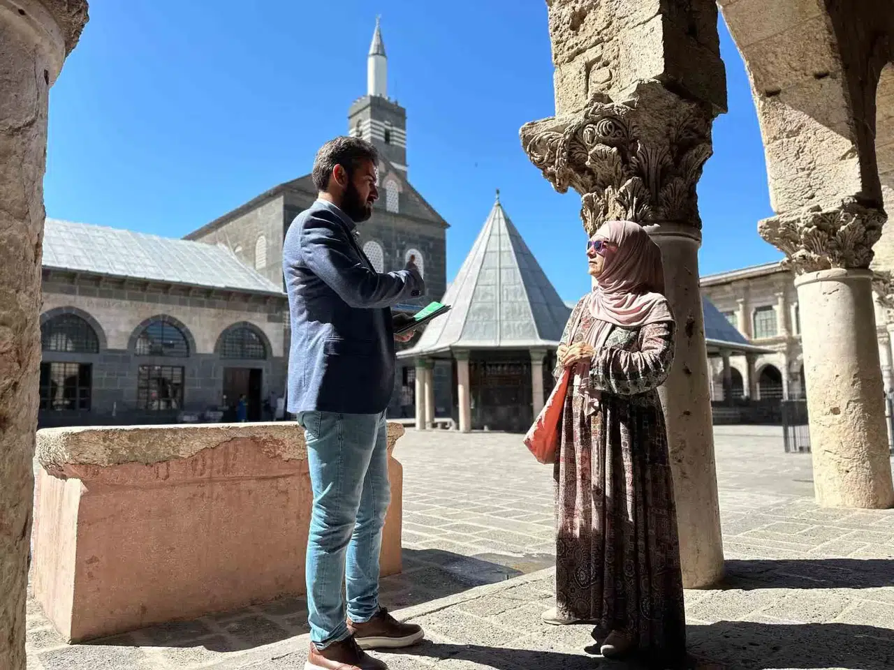 Ukrayna’dan Çeşit Rehberi Olarak Geldiği Diyarbakır’da Müslüman Oldu