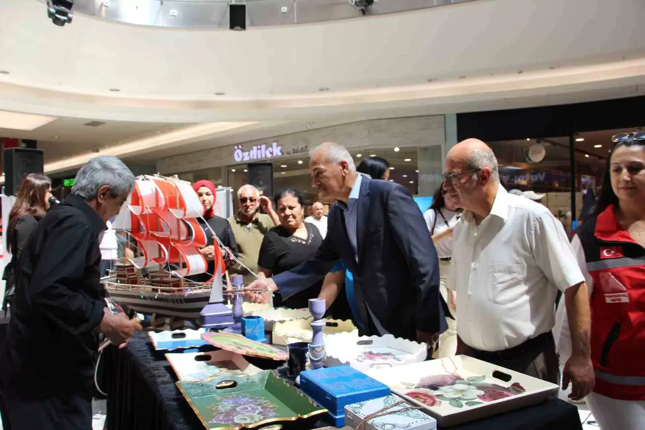 60 Yaşından Sonra Fırçayı Eline Alan Vatandaşlar Ortaya Sanat Yapıtları Çıkardı