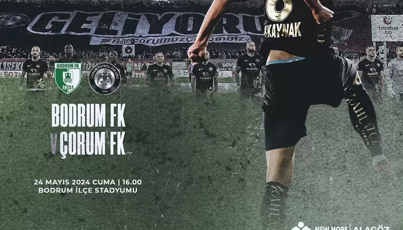 Bodrum - Çorum FK Maçı Hangi Kanalda?