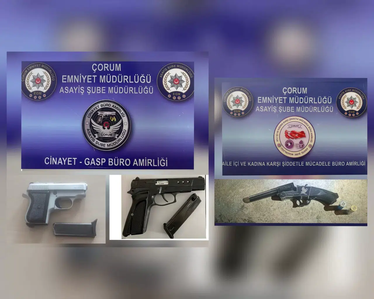 Çok Sayıda Silah ve Uyuşturucu Ele Geçirildi