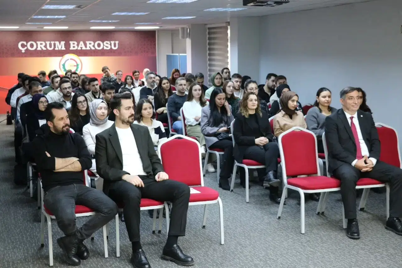 Çorum Barosundan Yeni Bir Eğitim Semineri
