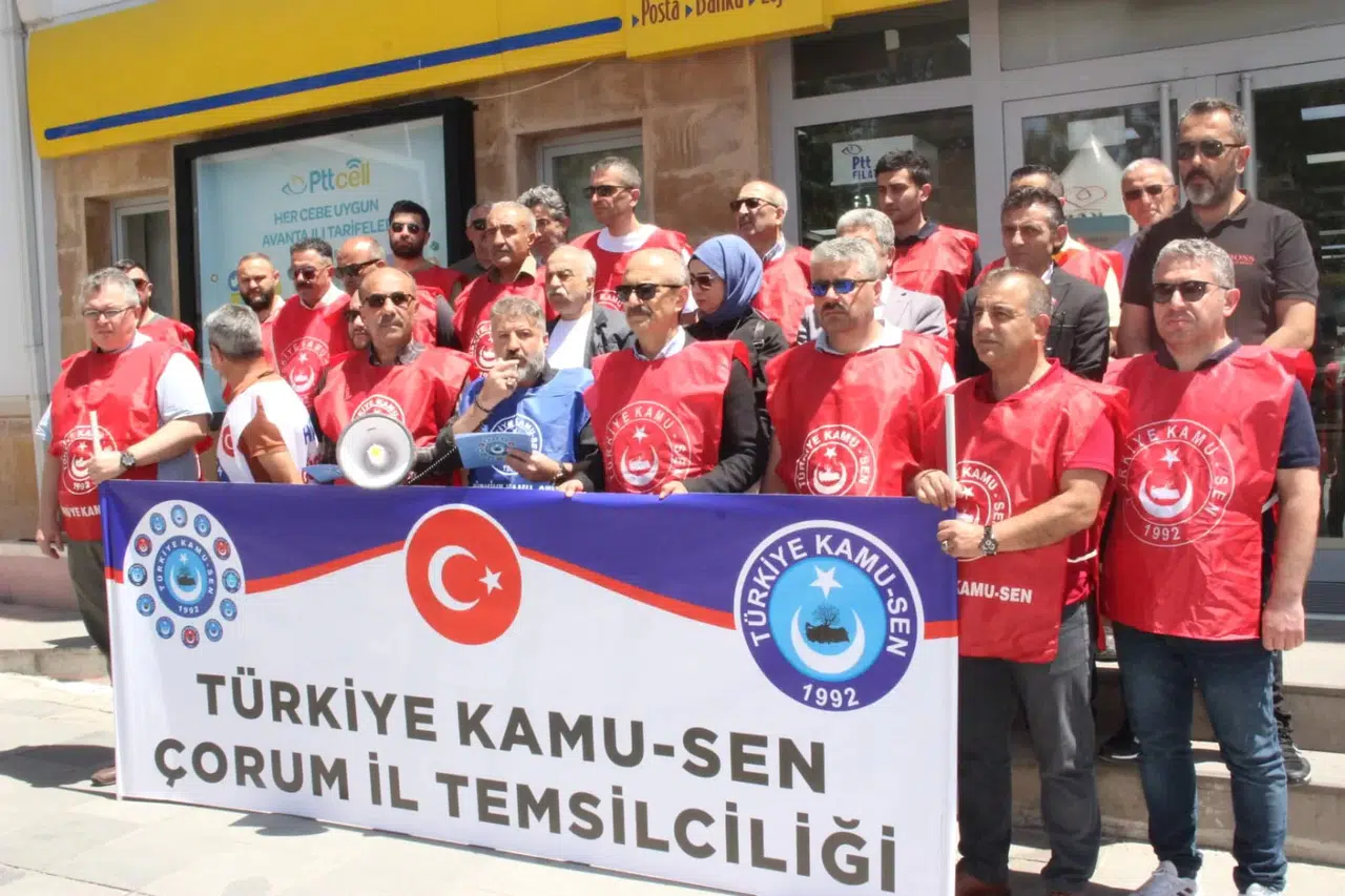 Çorum’daki Kamu Çalışanlarından Hükümete: İhtiyaçtan Tasarruf Olmaz