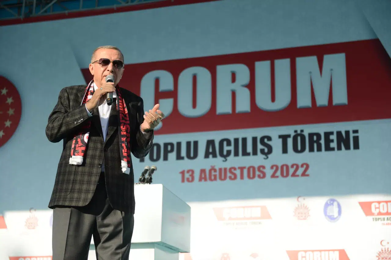 Erdoğan’dan Çorum FK’ye Tebrik