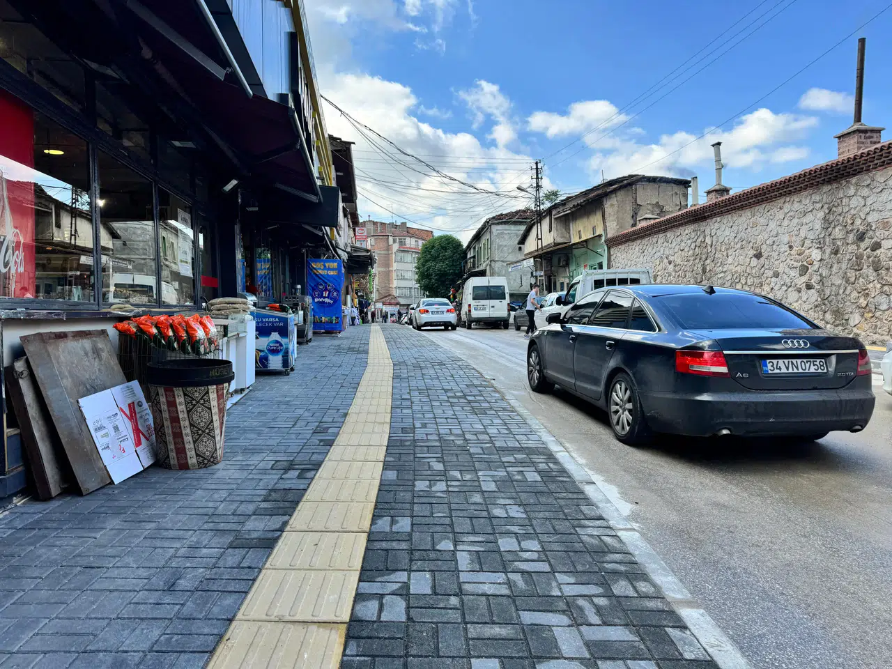 Taşhan Caddesi’ndeki Çalışmalar Tamamlandı