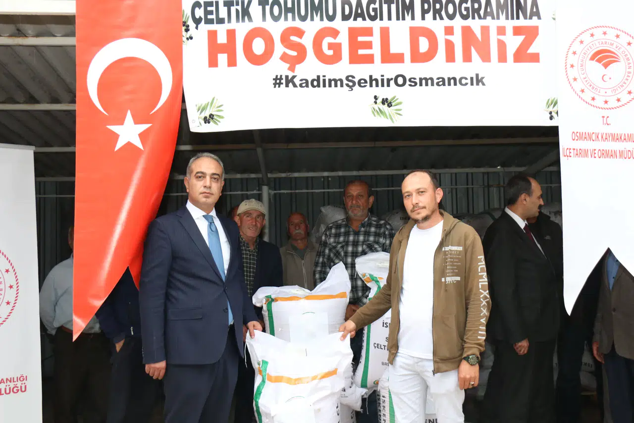 Üreticiye 18 Ton Çeltik Tohumu