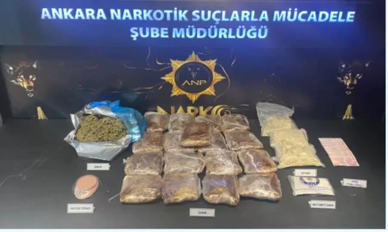 Ankara’da Uyuşturucu Operasyonu: 3 Kuşkulu Gözaltına Alındı