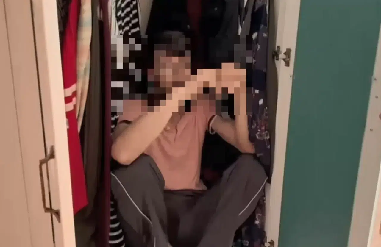 Aranan Şahıs Bu Defa Dolaptan Çıktı
