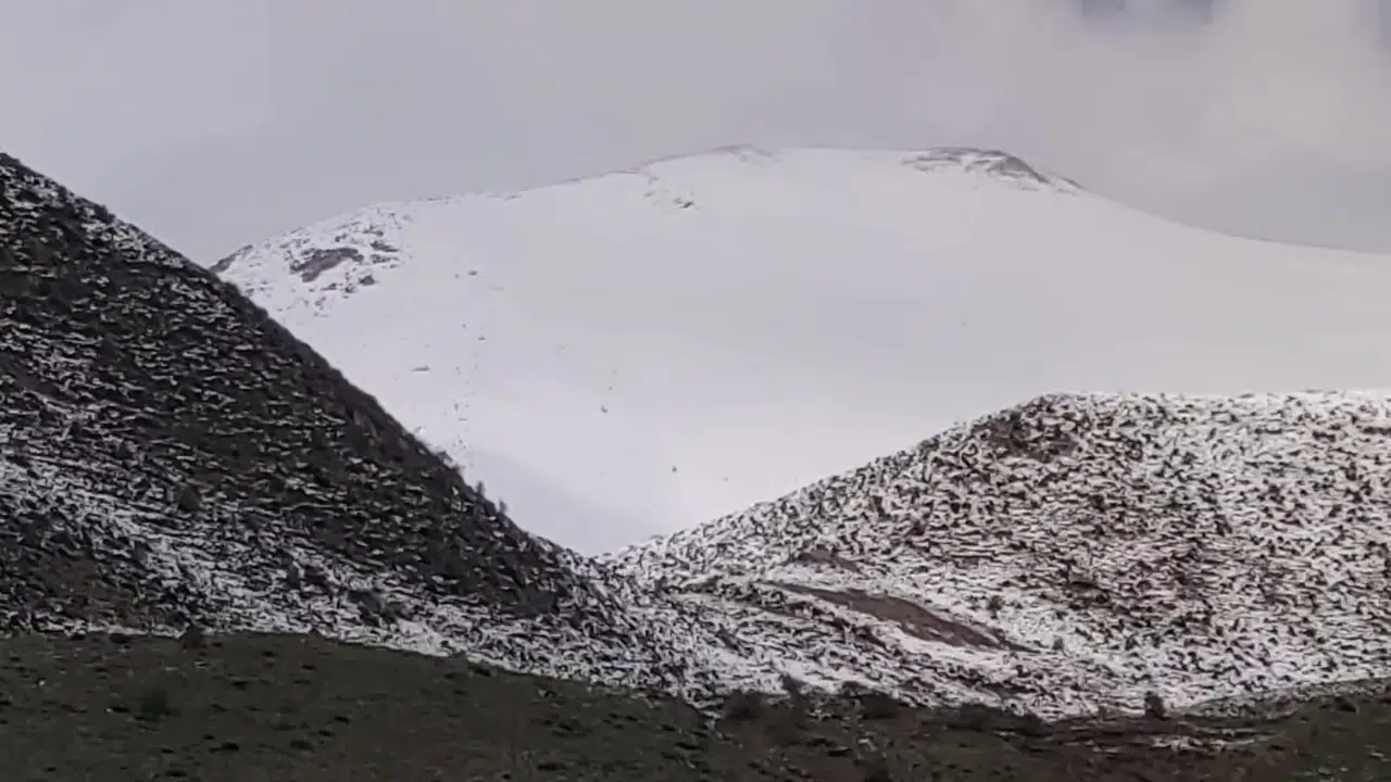 Aşkale’ye Kış Geri Geldi