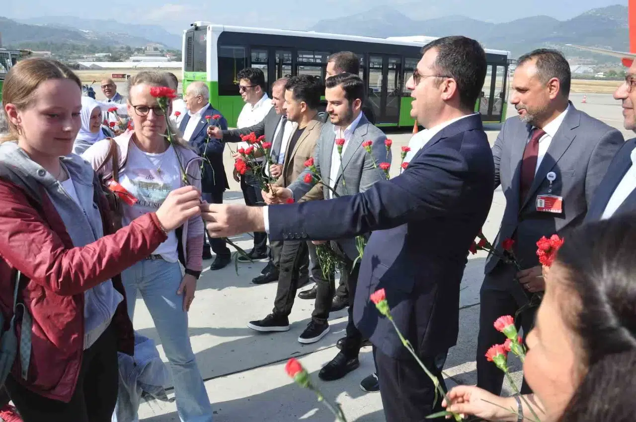 Corendon’un Birinci Brüksel Uçuşuna Görkemli Karşılama