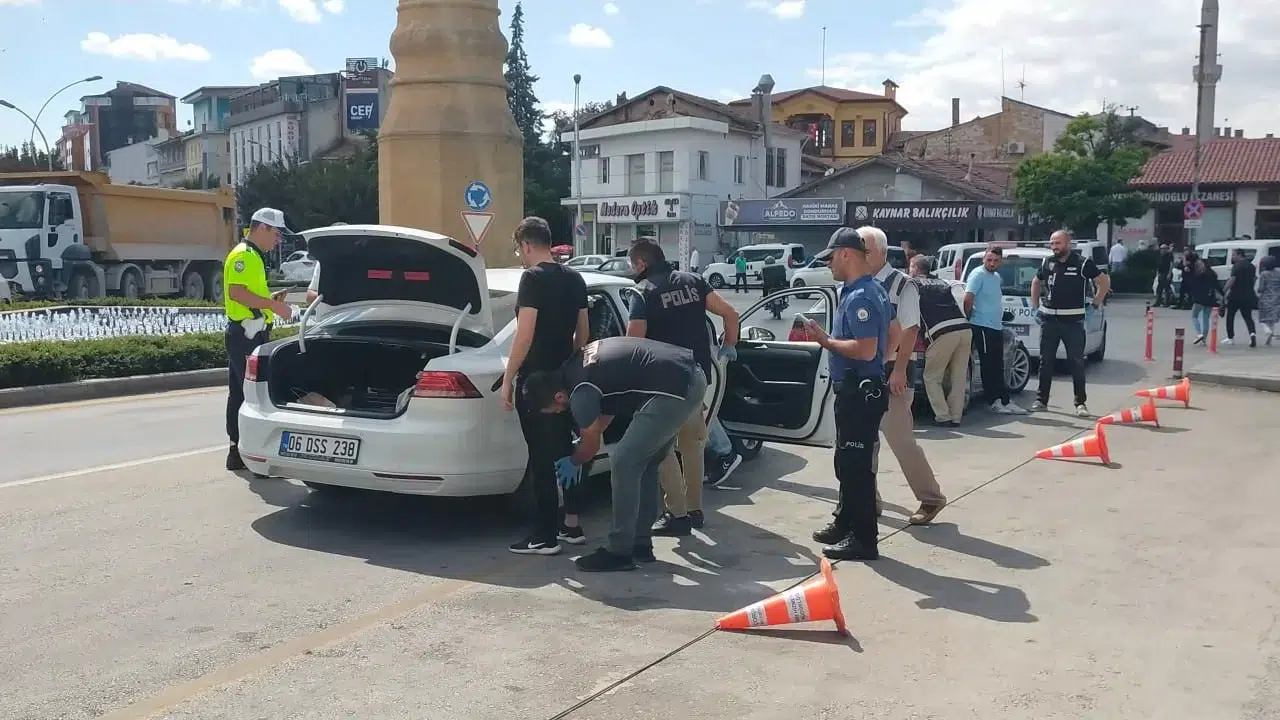 Çorum Polisinden Şok Kontrol