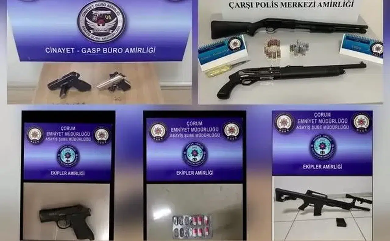 41 Denetimde 16 Silah Ele Geçirildi