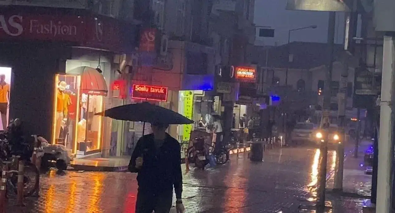 Elazığ’da Sağanak Tesirli Oldu