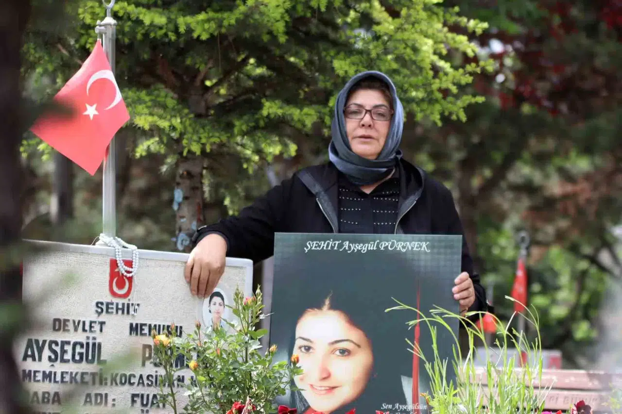 Kayseri’nin Birinci Bayan Şehidinin Annesinin Buruk Anneler Günü