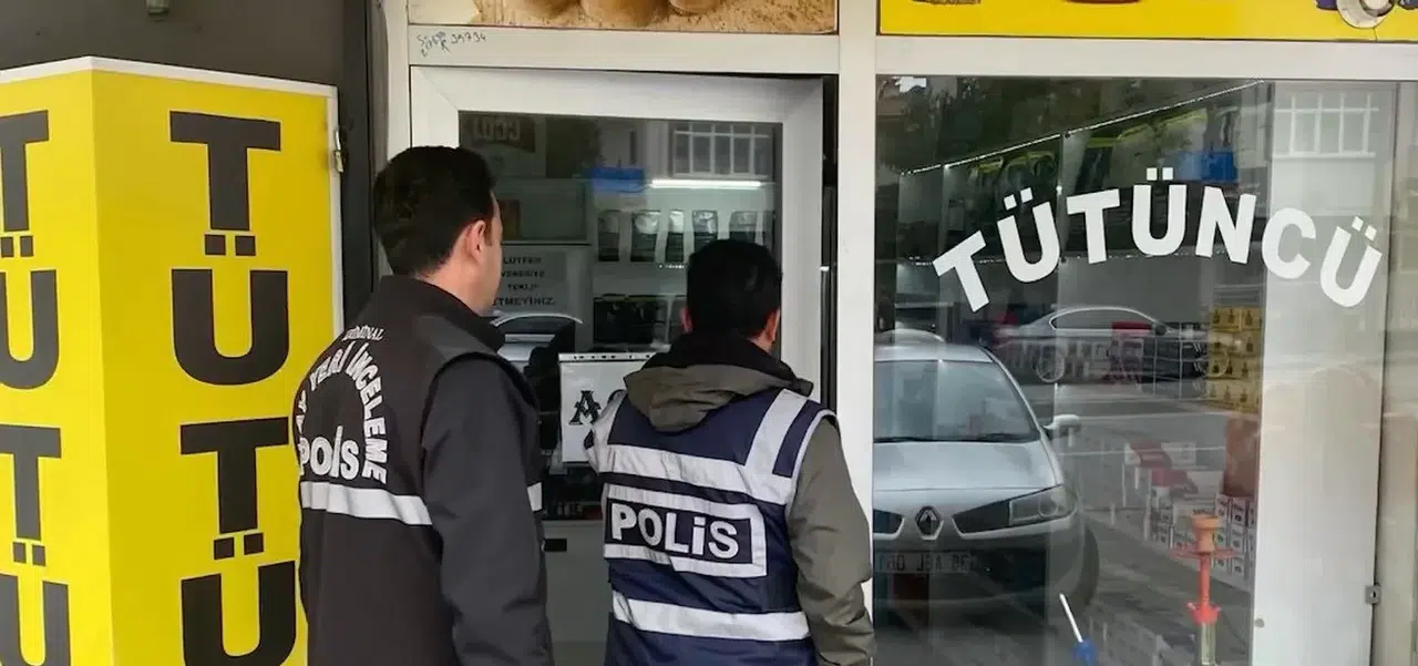 Okul Etrafında Küçük Çocuklara Sigara Satanlara Operasyon