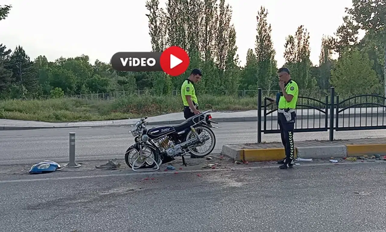 İki Motosiklet Çarpıştı: Bir Yaralı