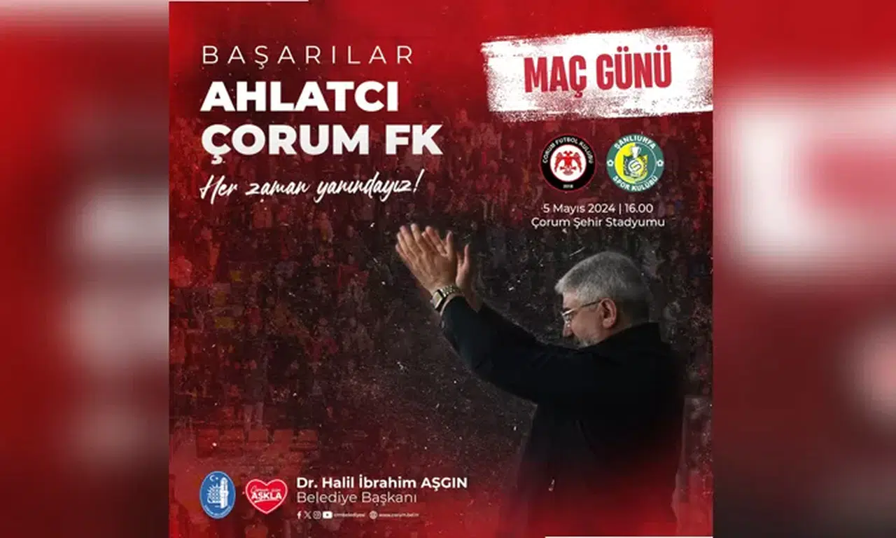 Aşgın’dan Maç Günü Paylaşımı