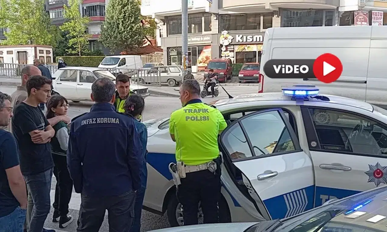 Otomobil İle Çarpışan Bisikletli Yaralandı