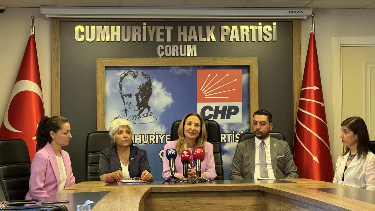CHP’li Aylin Nazlıaka Çorum’da