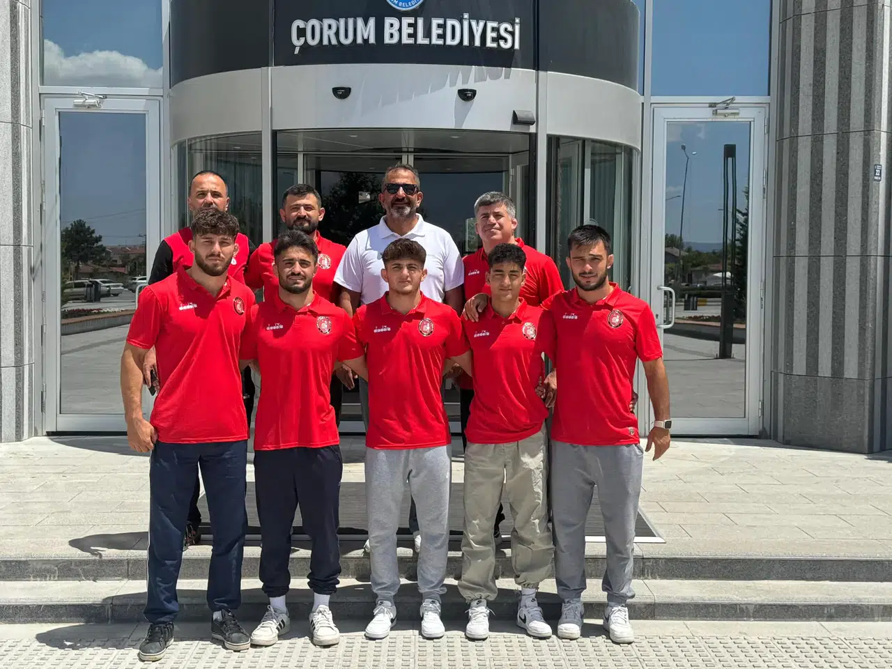 Çorumlu Sporcular Ankara’ya Uğurlandı