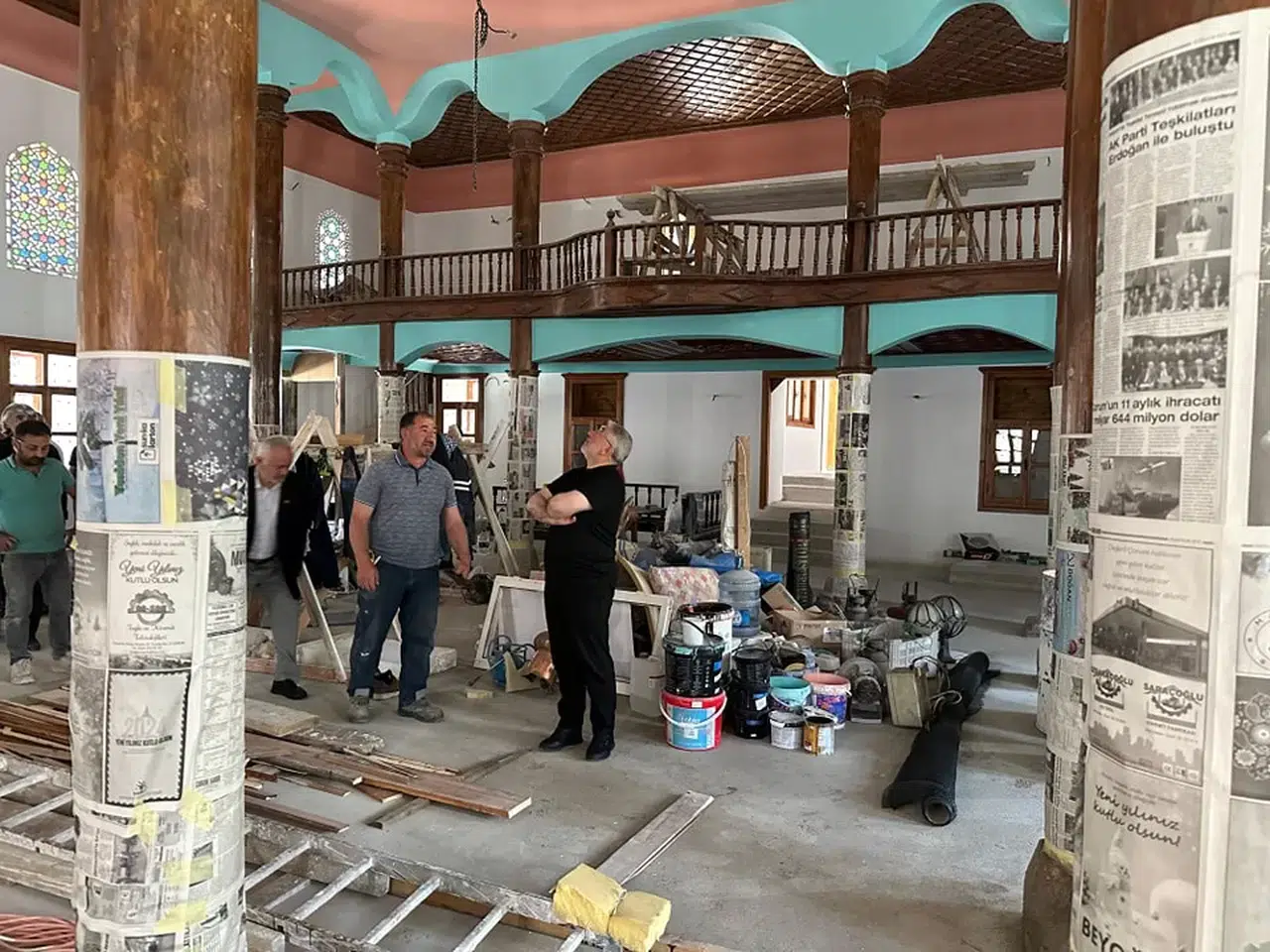 Kulaksız Cami Sona Yaklaştı