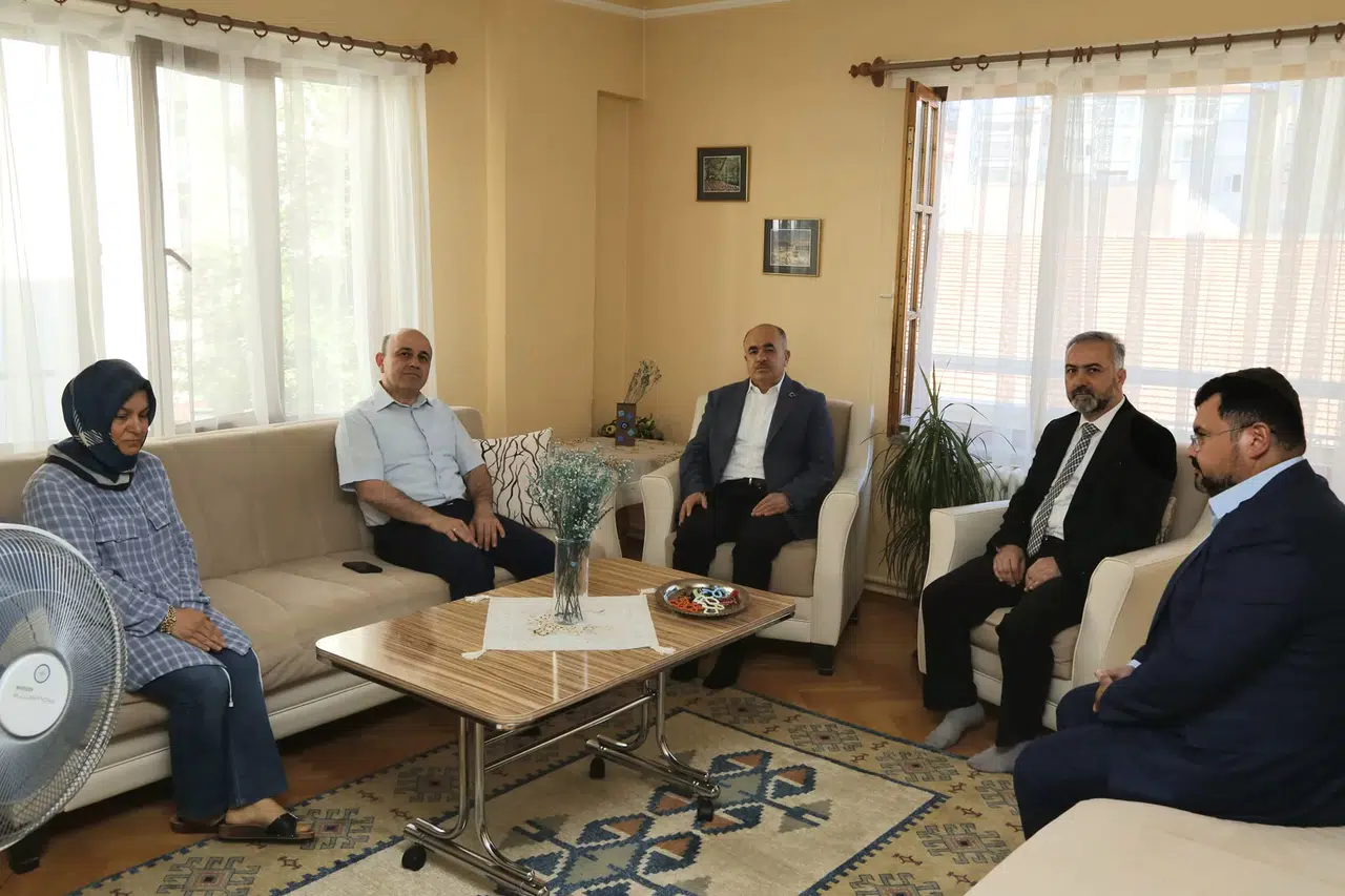 Murat Ocak’a Taziye Ziyareti