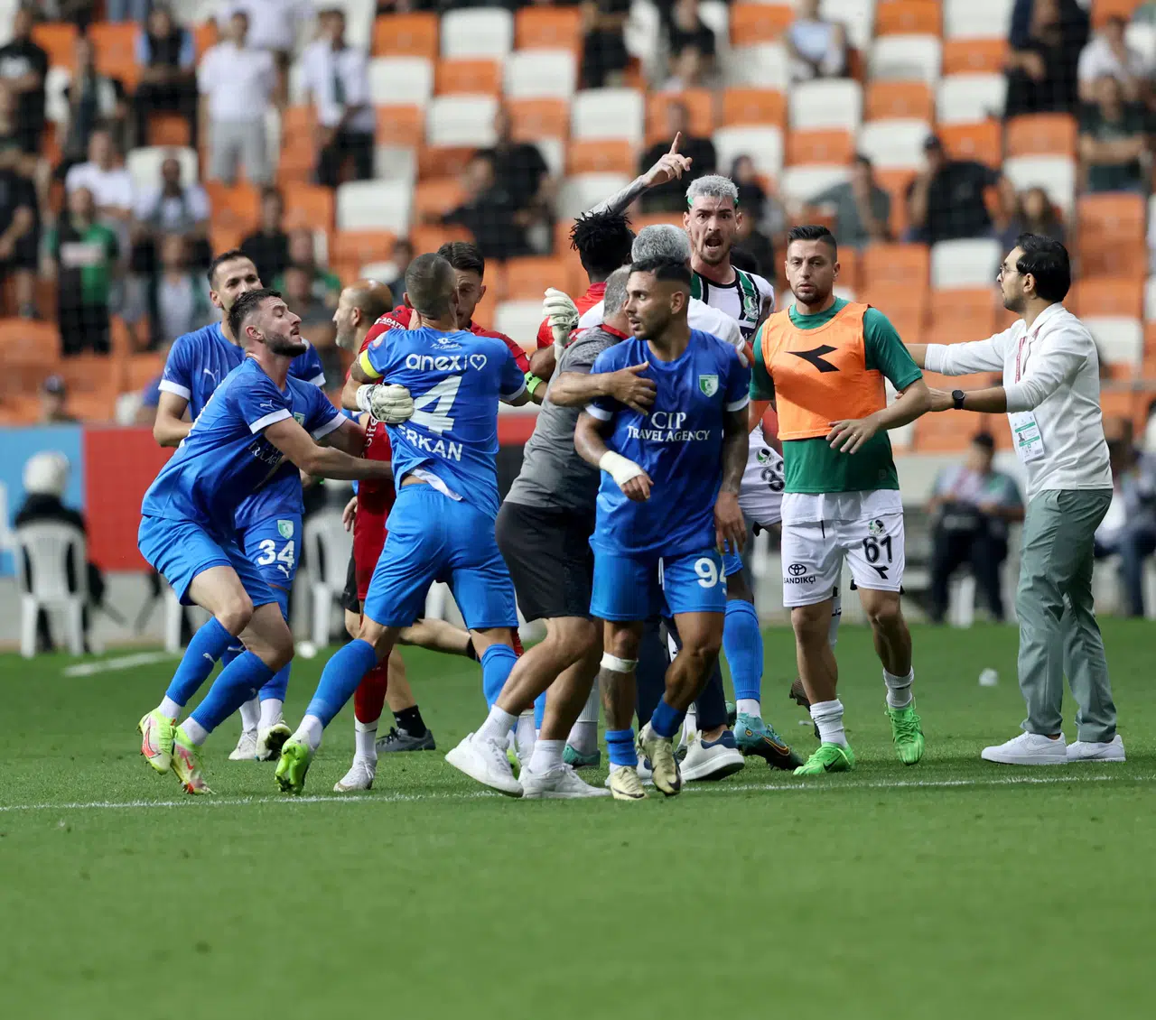 Sakaryaspor’a 350 bin, Bodrum FK’ye 20 bin lira ceza