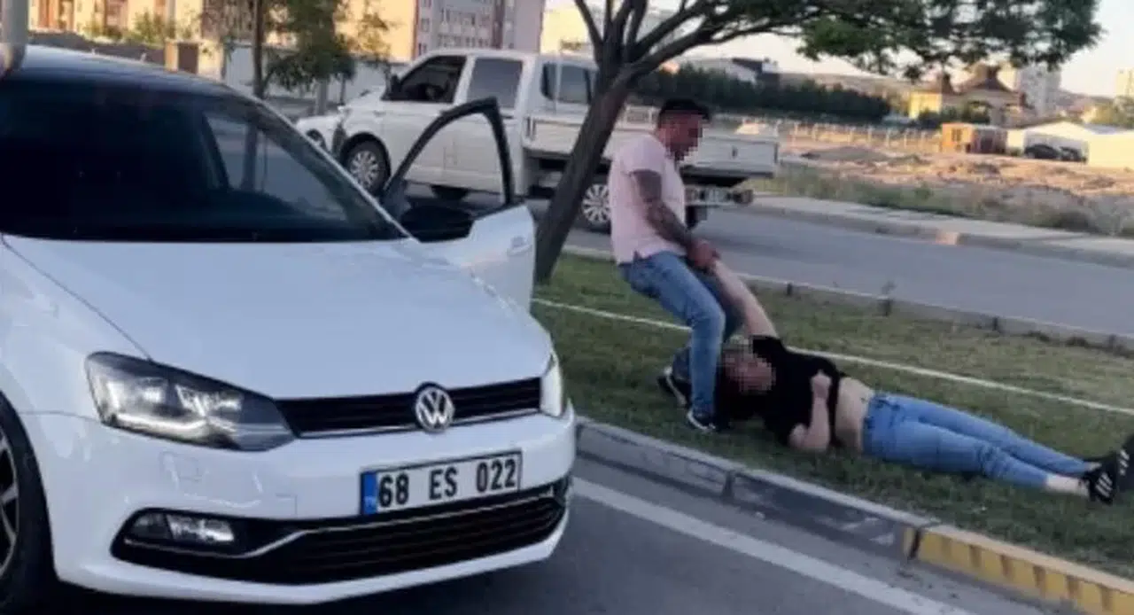 Aksaray’da Bayana Şiddette Yürekleri Sızlatan İmaj
