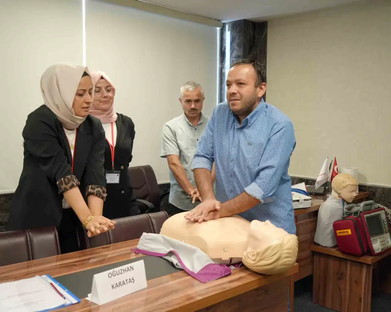 Kırsalda Vazife Yapan Din Vazifelileri, Aldıkları Birinci Yardım Eğitimi Sayesinde Hayat Kurtaracak